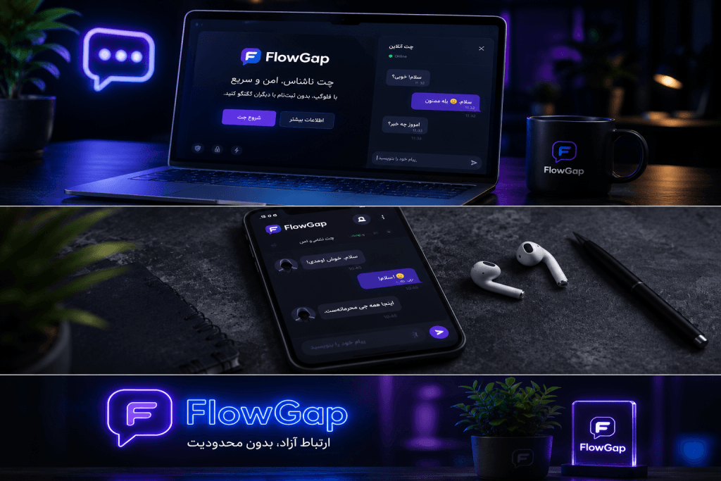 چت ناشناس | FlowGap